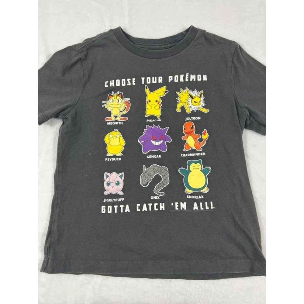 Kids Pokemon Characters Tee Shirt